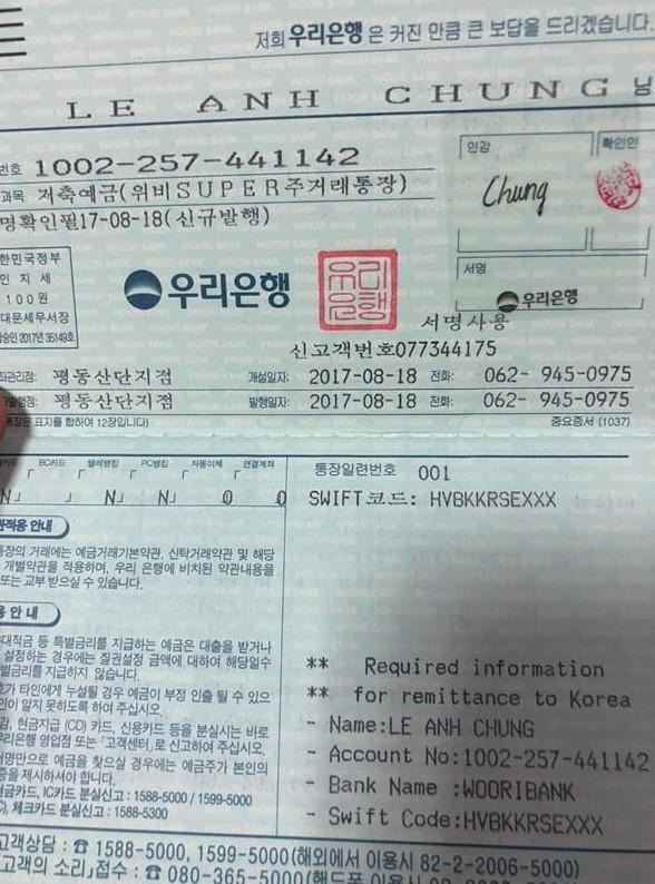 Kêu gọi hỗ trợ các hộ nghèo đón Tết của bà con Hạ Trạch tại Hàn Quốc