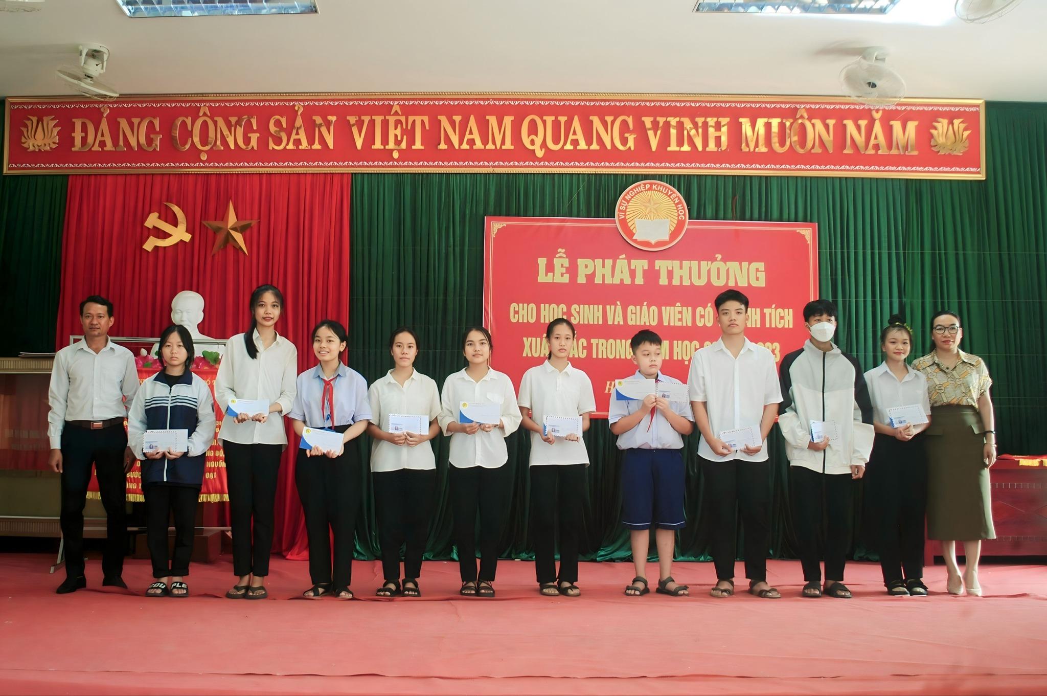 Danh sách học sinh đạt giải các cấp năm học 2022-2023 xã Hạ Trạch